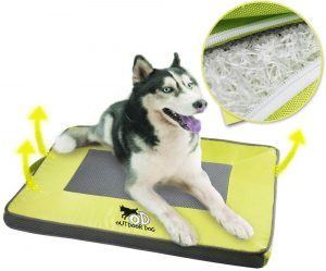 ALL FOR PAWS Pet Cool Mat Cool Dog Mat Cooling Pad Dog Bed Mat 1