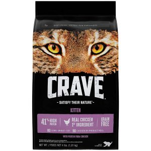 CRAVE Cat Food Kitten Chicken 4lb 1