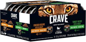 Crave Wet Cat Food Gravy ChickenAndTurkey 1