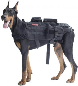 OneTigris Tactical Dog Molle Vest Black L 1