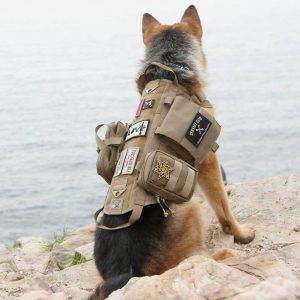 OneTigris Tactical Dog Molle Vest Tan L 1