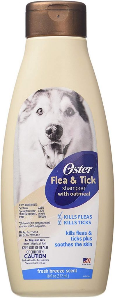 Oster Flea and Tick Shampoo Fresh Breeze 1